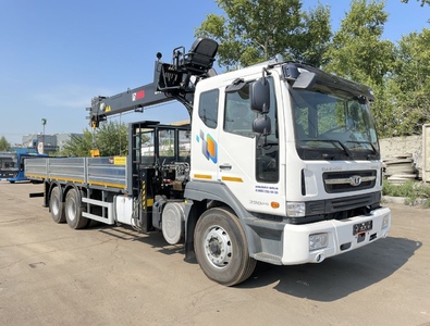 DAEWOO NOVUS 6×4 CL8KR (31т) С КМУ HIAB-270T (10т)